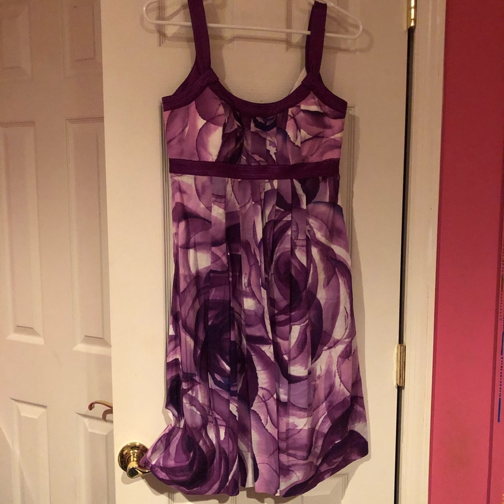 Calvin Klein Purple Dress